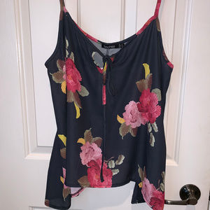 Floral Flowy Top Boohoo NWT